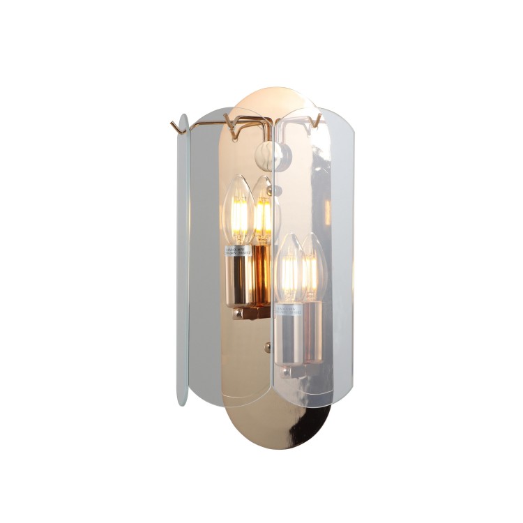 2-lights 2 scone Wall
