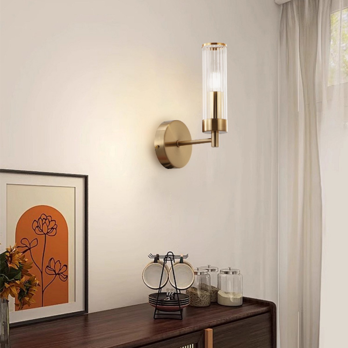 Pleated Fabric Bubble Ceiling Lamp