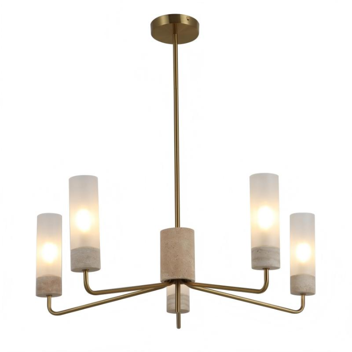 ໂຄມໄຟ Travertine Sculptural