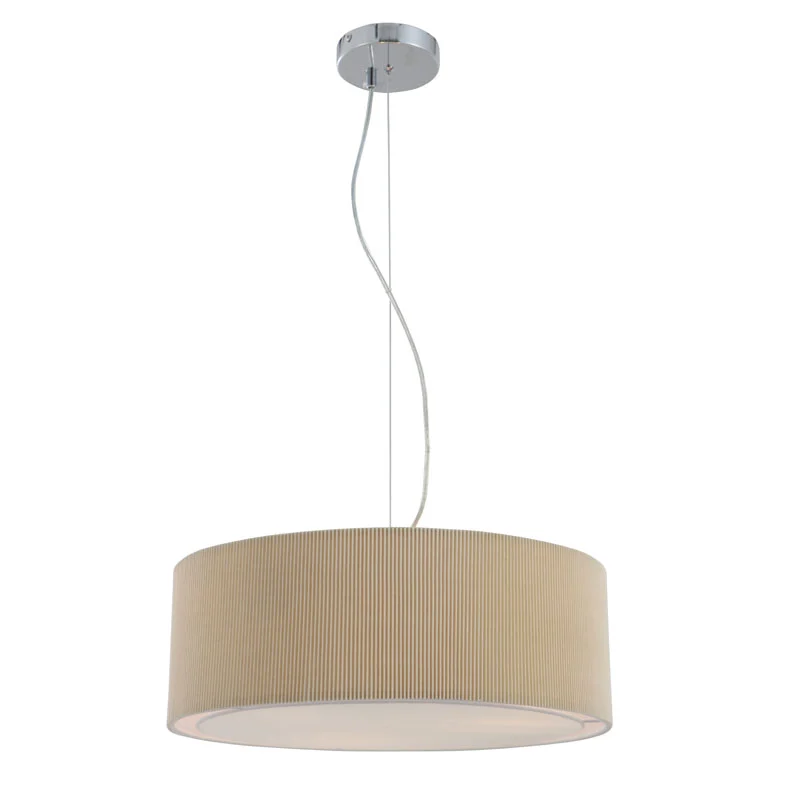 ໂຄມໄຟ pendant ທີ່ທັນສະໄຫມ Beige ອົບອຸ່ນ